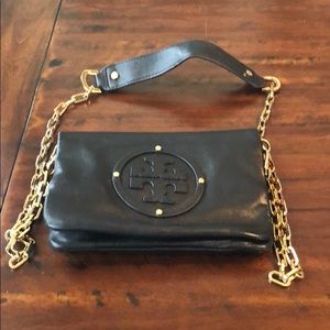 Tory Burch Black handbag with removable strap